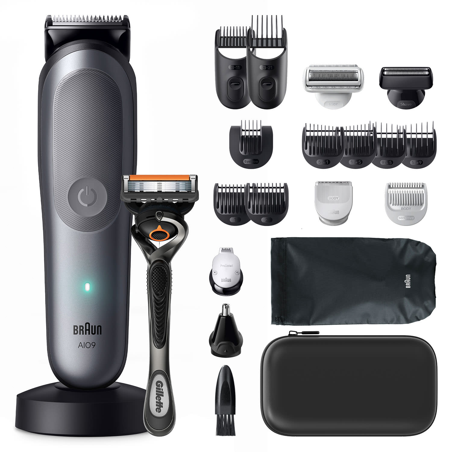 Braun Σετ Ανδρικής Περιποίησης AIO9500