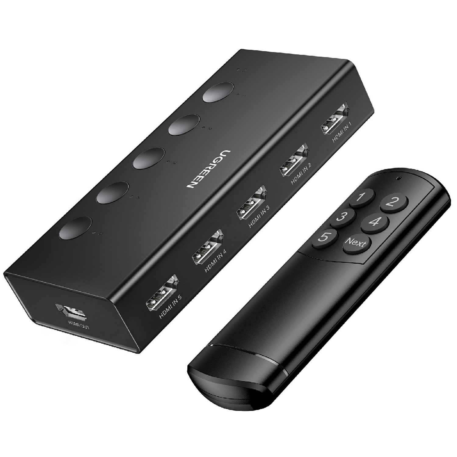 Κάνε κλικ για να δεις την εικόνα 1 του UGREEN HDMI Switch 5 θέσεων 4K/60Hz CM568 USB-C