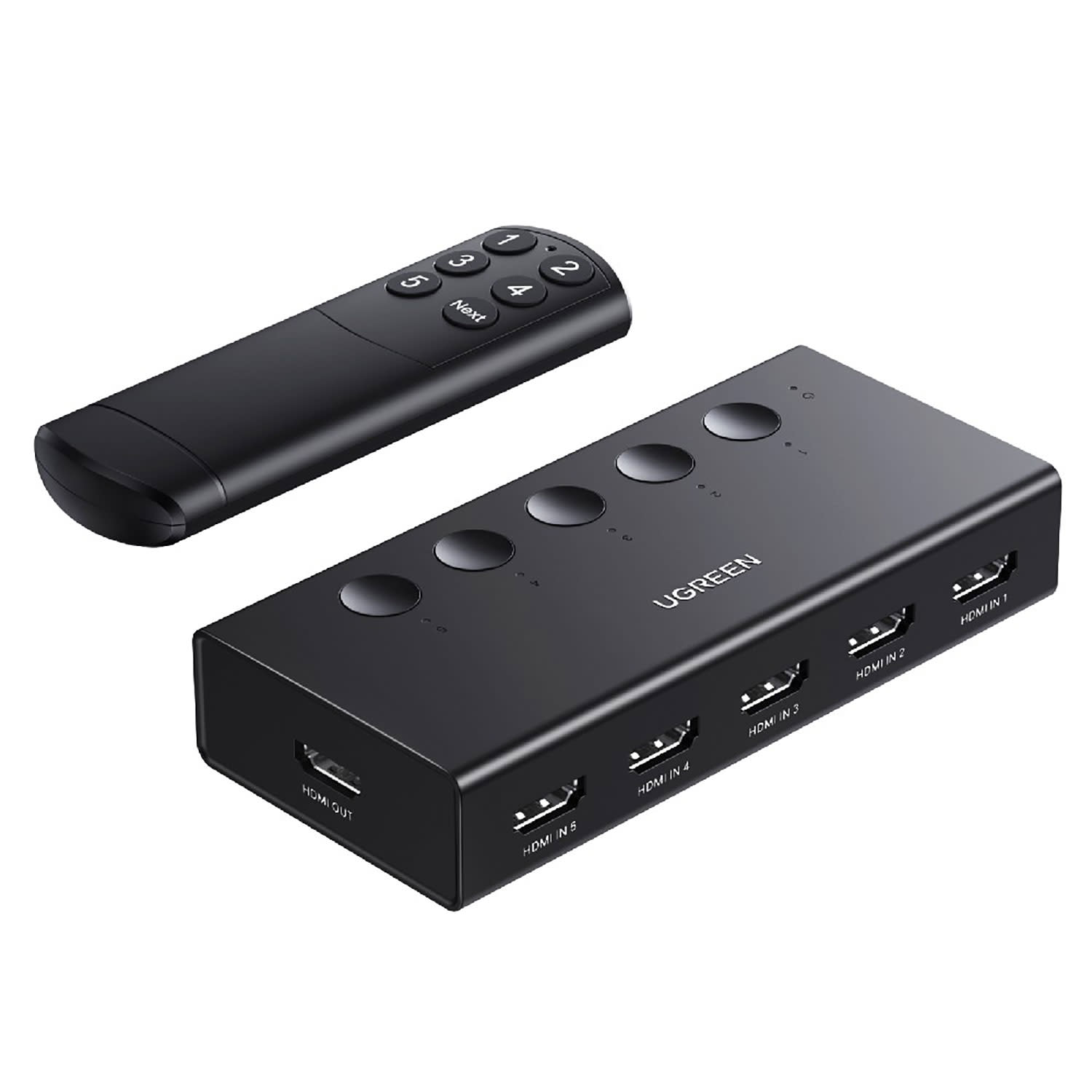 Κάνε κλικ για να δεις την εικόνα 2 του UGREEN HDMI Switch 5 θέσεων 4K/60Hz CM568 USB-C