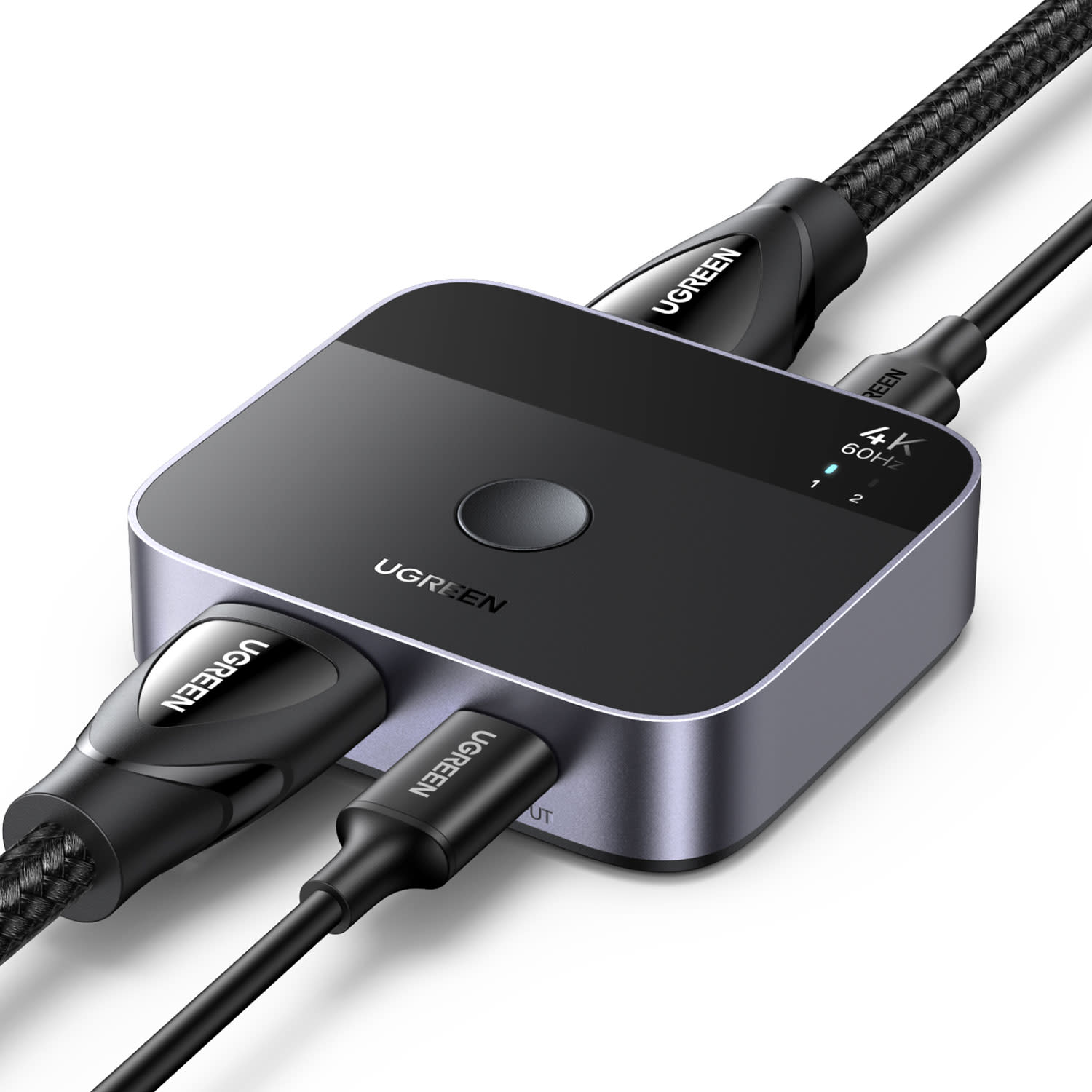 Κάνε κλικ για να δεις την εικόνα 2 του UGREEN HDMI/USB-C Switch 2 θέσεων 4K/60Hz AW503