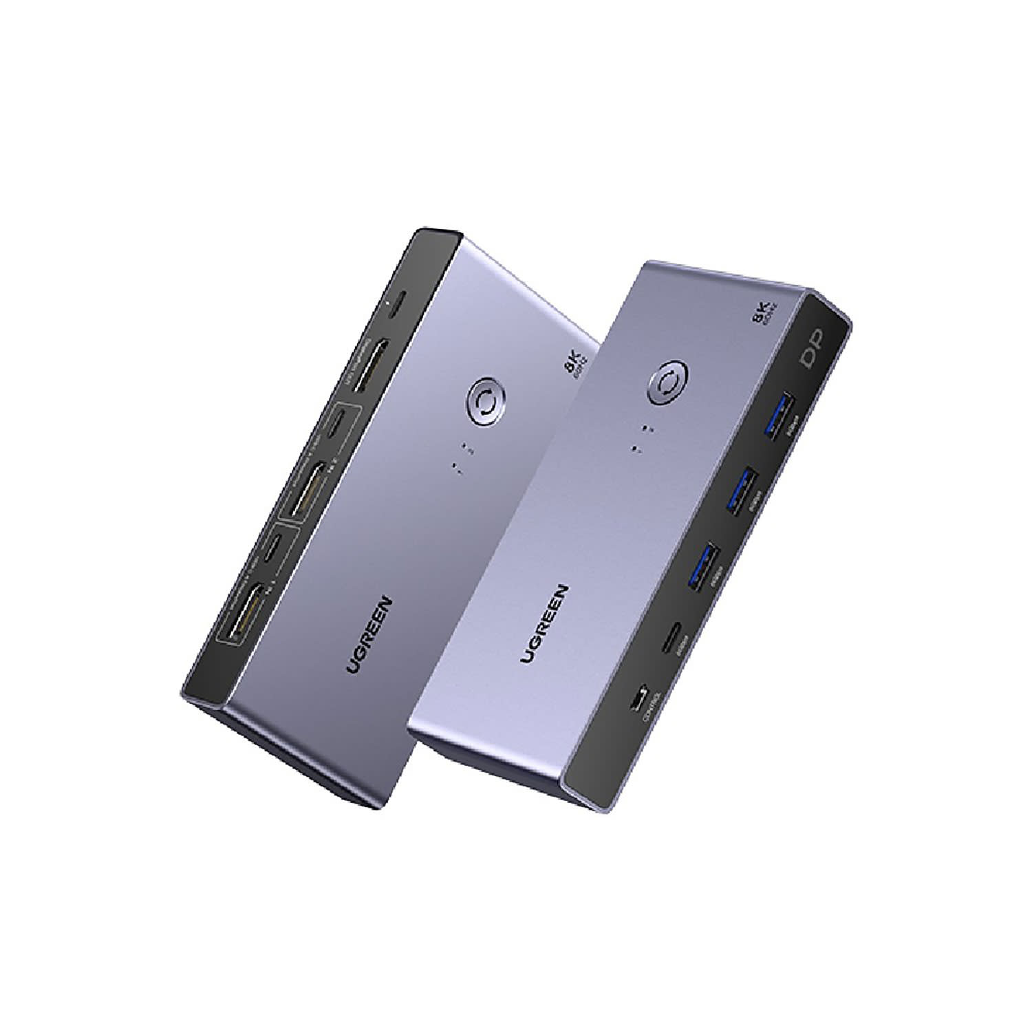 Κάνε κλικ για να δεις την εικόνα 1 του Ugreen KVM & Data Switch 2 Θέσεων 25962 (USB+Display Port)