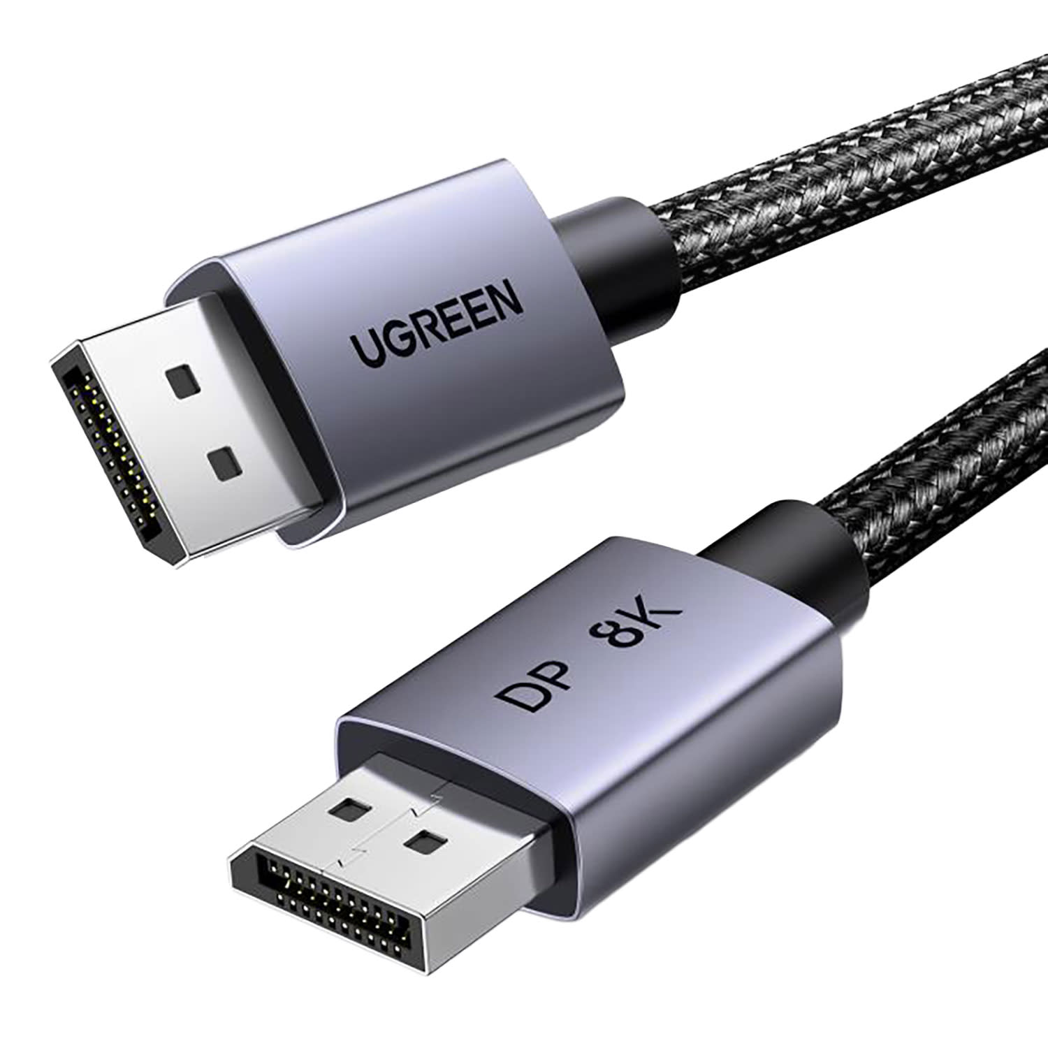 Κάνε κλικ για να δεις την εικόνα 1 του UGREEN DP Cable 8K/60Hz DP120 5m Black
