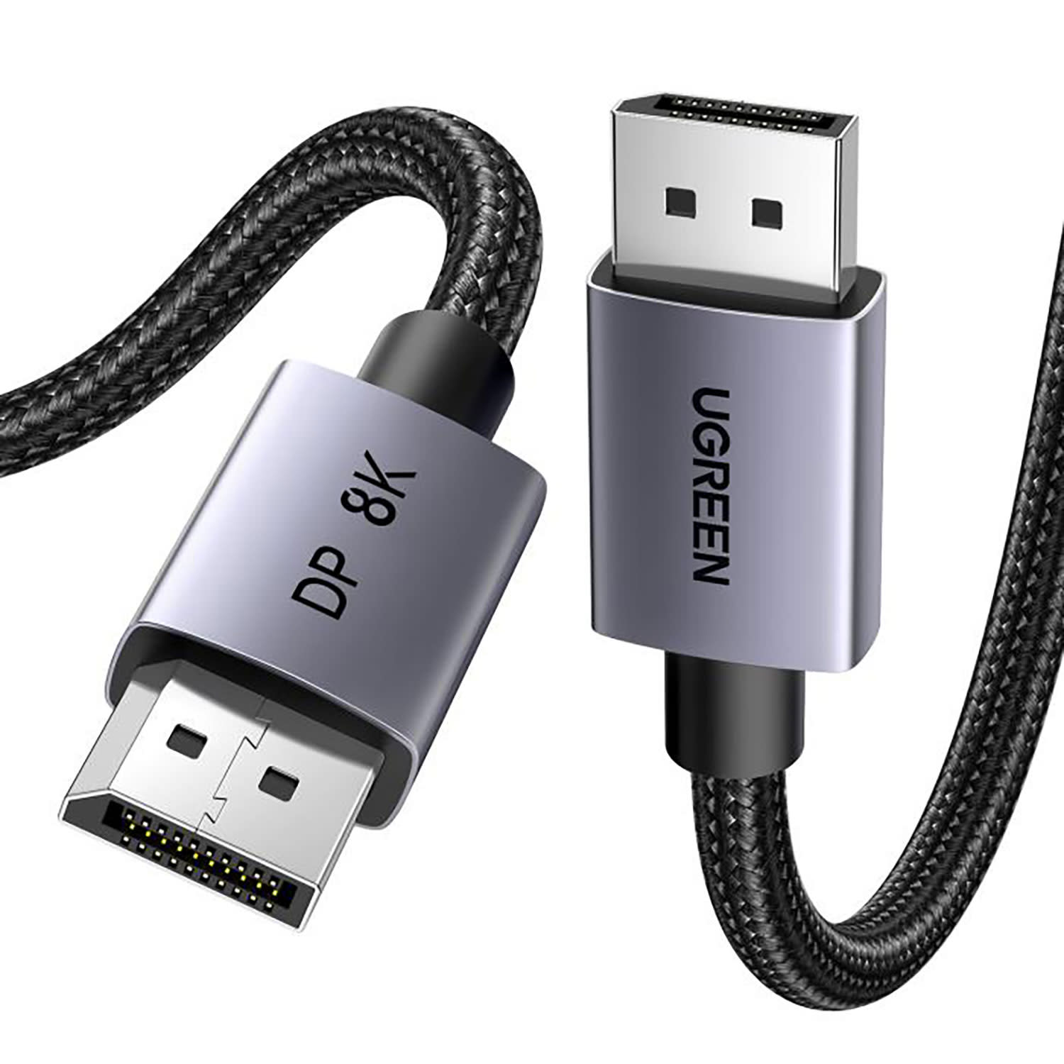 Κάνε κλικ για να δεις την εικόνα 2 του UGREEN DP Cable 8K/60Hz DP120 5m Black