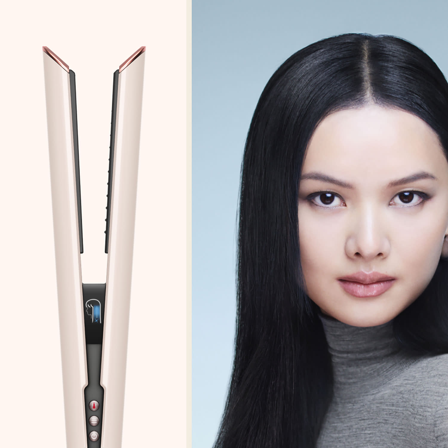 Εικόνα 8 του Dyson Airstrait Ceramic Pink/Rose Gold Ισιωτική μαλλιών HT03
