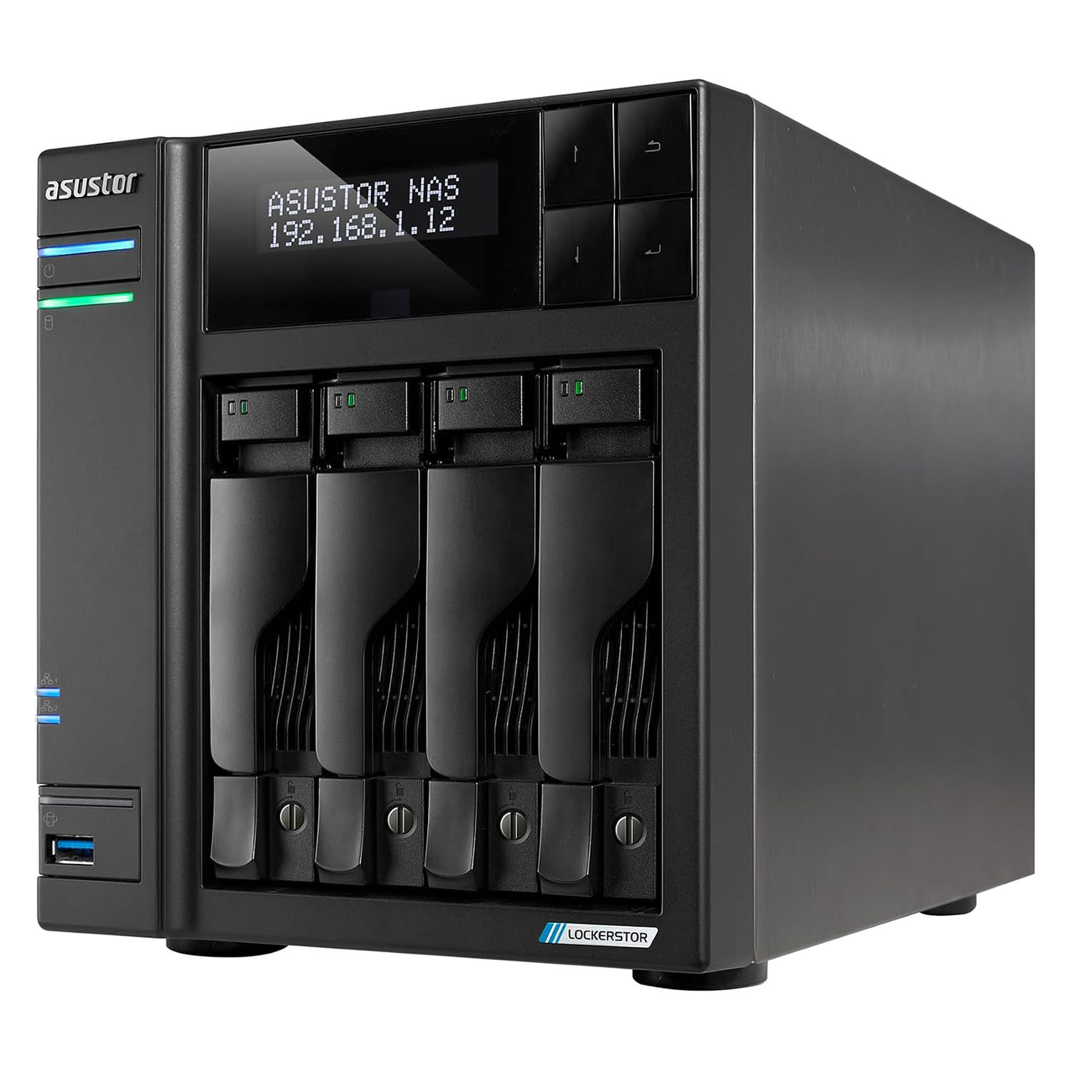 Κάνε κλικ για να δεις την εικόνα 1 του ASUSTOR NAS Lockerstor 4 Gen2+ 4-BAY