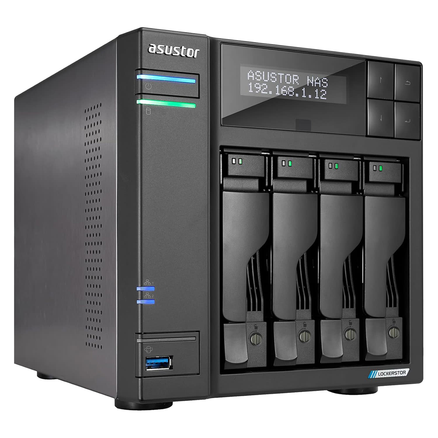 Κάνε κλικ για να δεις την εικόνα 3 του ASUSTOR NAS Lockerstor 4 Gen2+ 4-BAY