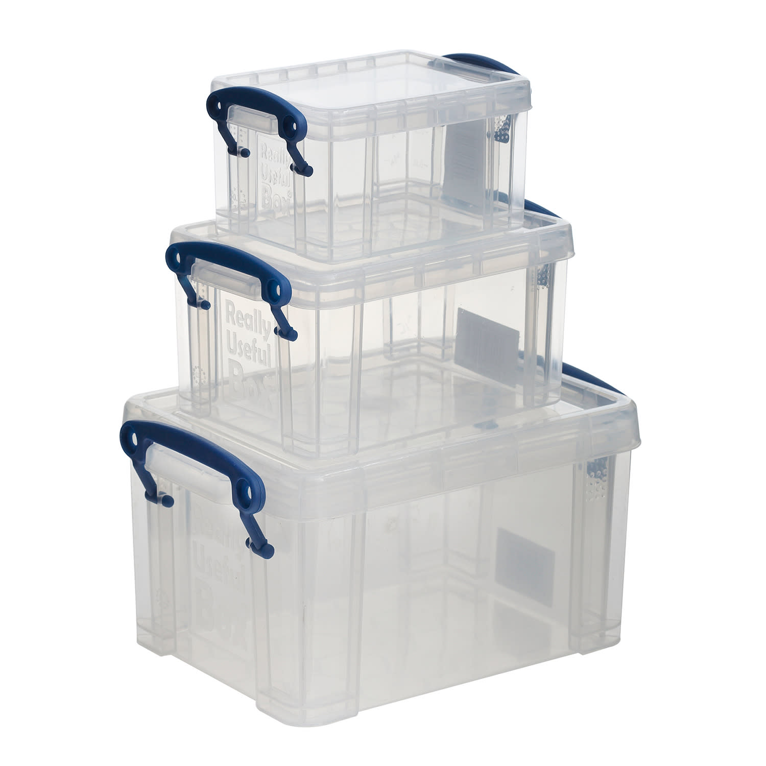 Really Useful Box Κουτιά Αποθήκευσης Σετ 0,3-0,7-1,6L