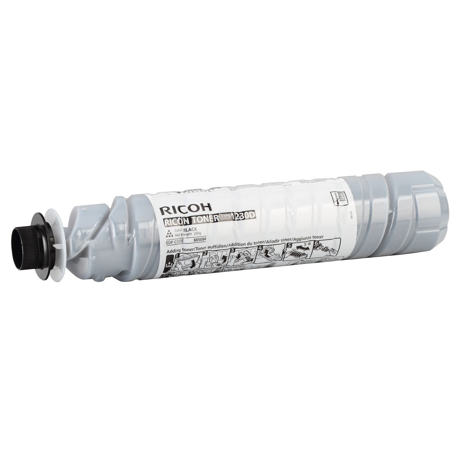 Toner Ricoh TYPE 1230D Black