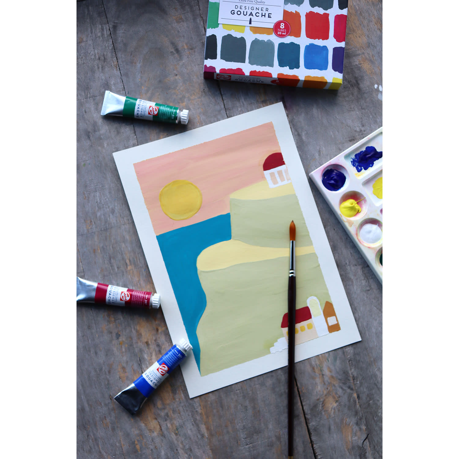 Εικόνα 3 του Talens Σετ Τέμπερα Extra Fine Gouache 8 x 20 ml