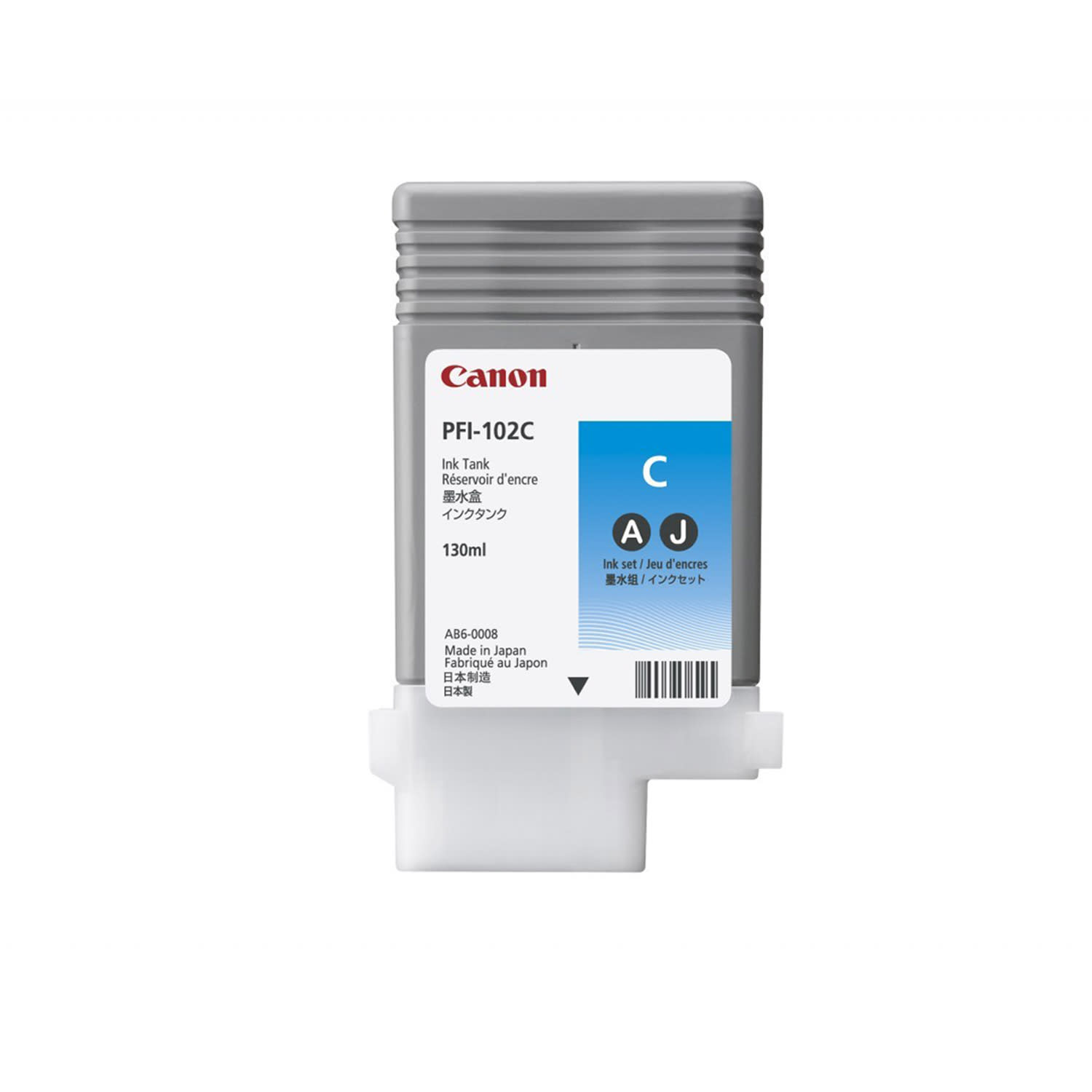 Εικόνα 1 του Μελάνι Canon PFI-102 Cyan (130ml)