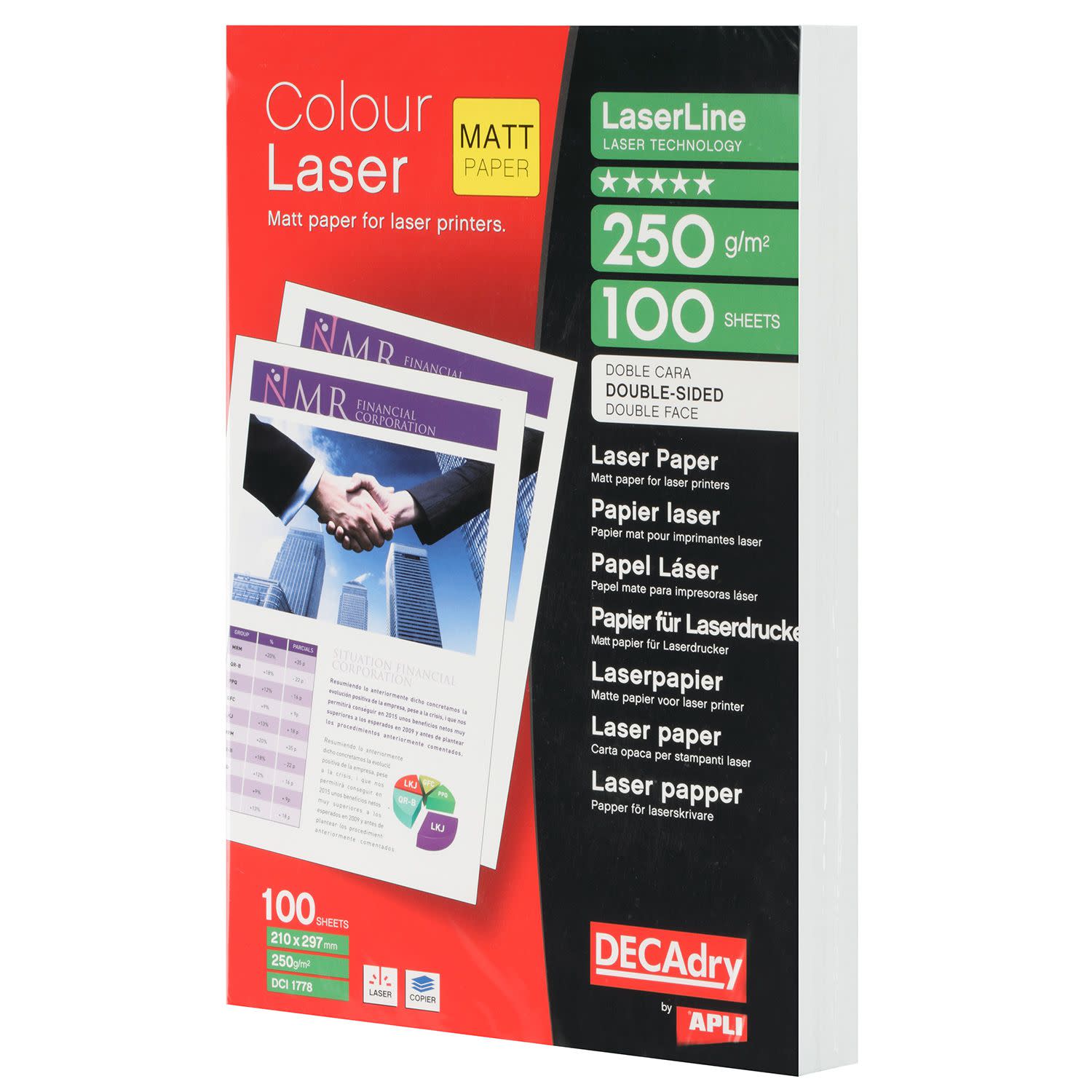 Εικόνα 1 του Decadry Χαρτί Φωτογρ. A4/100 φύλλα 250 gr