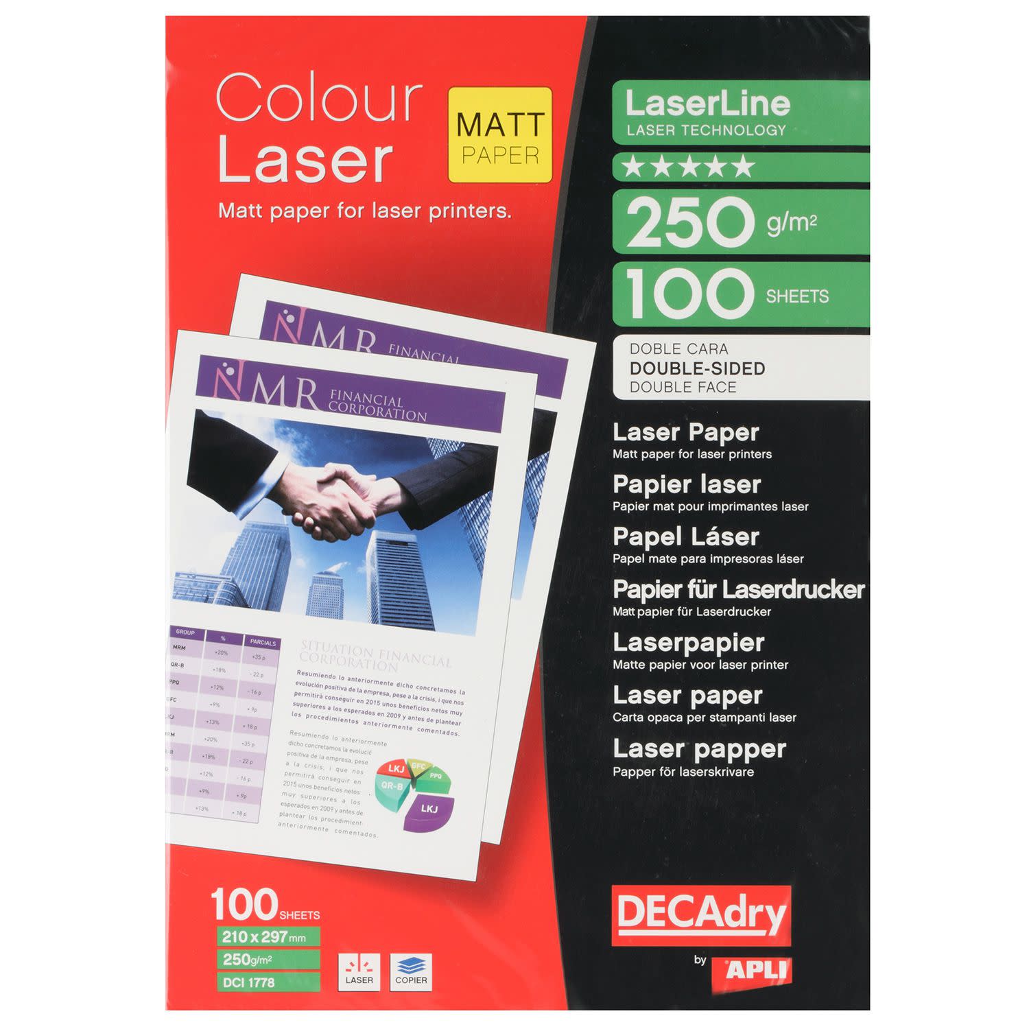 Εικόνα 2 του Decadry Χαρτί Φωτογρ. A4/100 φύλλα 250 gr