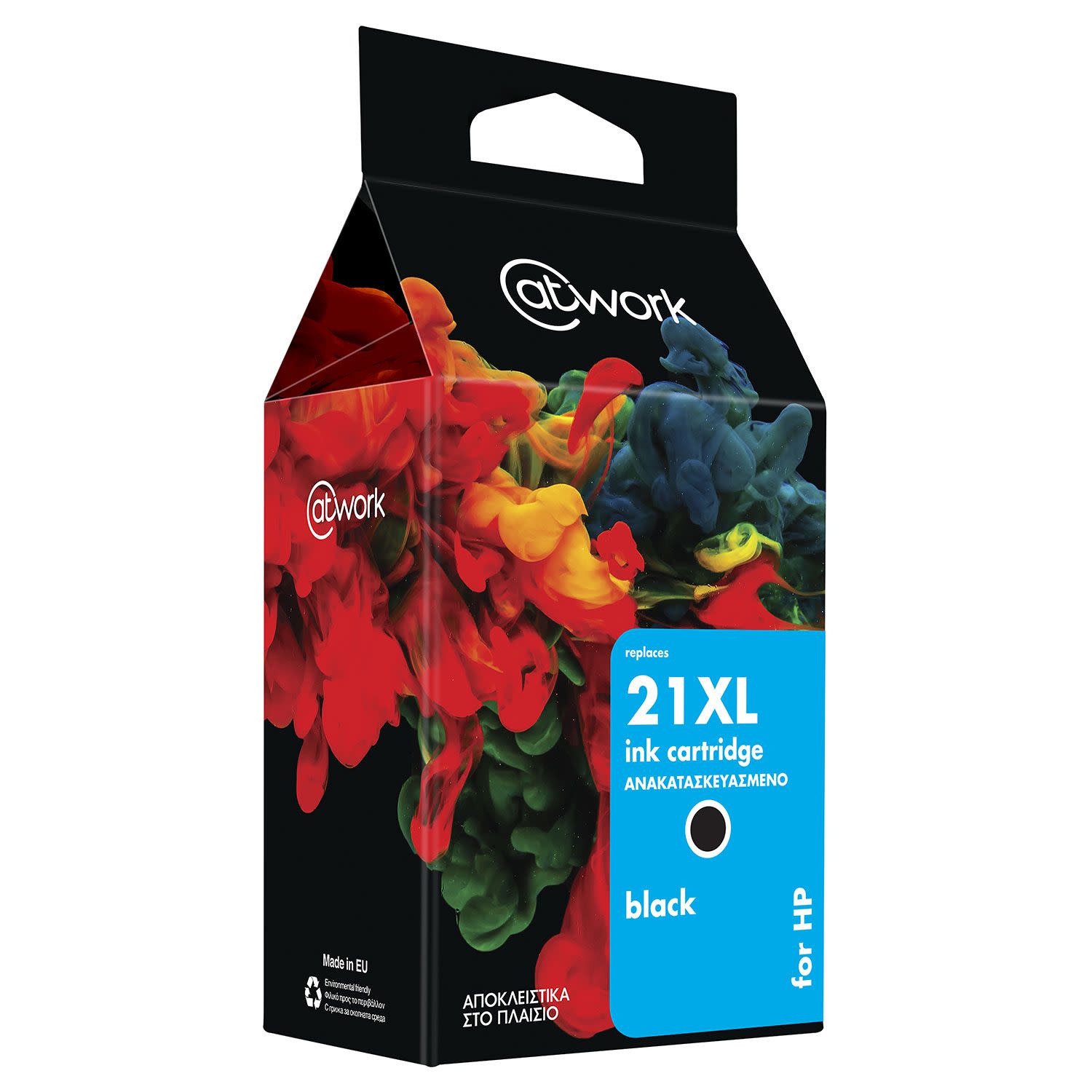 Μελάνι @Work Ανακατασκευασμένο 21XL Black
