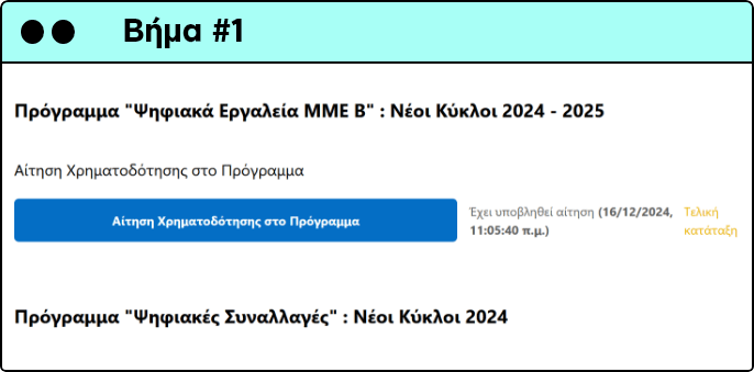 Ψηφιακά Εργαλεία για ΜΜΕ Β