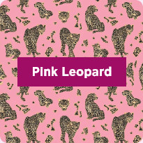 Συλλογή σχολικών ειδών με σχέδιο Pink Leopard 