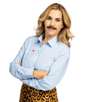 Η Τζένη Μπότση με σταρωμένα τα χέρια