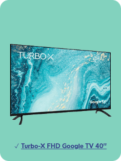Turbo-X TV Full HD Google 40''