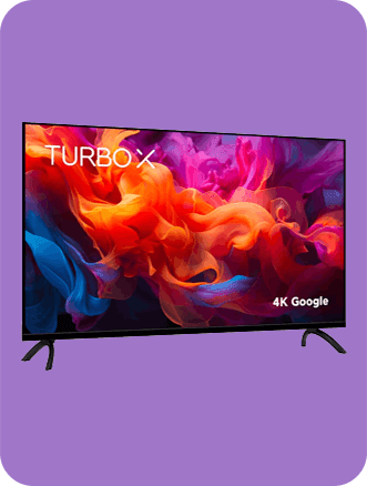 Turbo-X 4K Google TV 43''