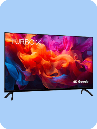 Turbo-X 4K Google TV 43''