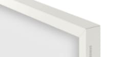 White bezel