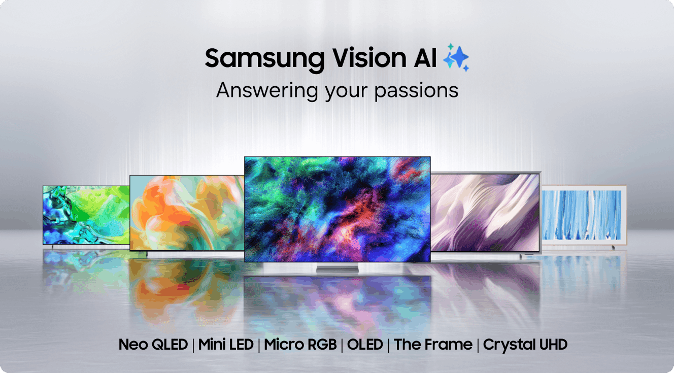 Samsung Vision AI — Σειρά τηλεοράσεων Neo QLED, Mini LED, Micro RGB, OLED και The Frame