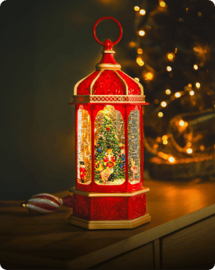 Χριστουγεννιάτικο διακοσμητικό φανάρι