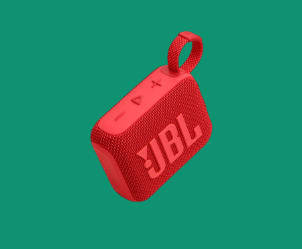 Κόκκινο φορητό ασύρματο ηχείο JBL, αδιάβροχο, ιδανικό για δώρο Secret Santa