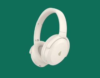 Λευκά ασύρματα ακουστικά κεφαλής, μείωσης θορύβου, ιδανικά για δώρο Secret Santa.