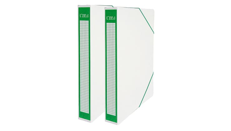 FILE BOX ELASTICATED 27Χ35Χ4(2PCS)