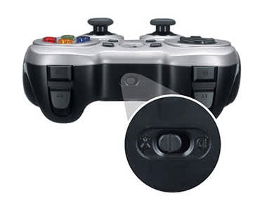 Logitech Gamepad Wireless Rumble F710