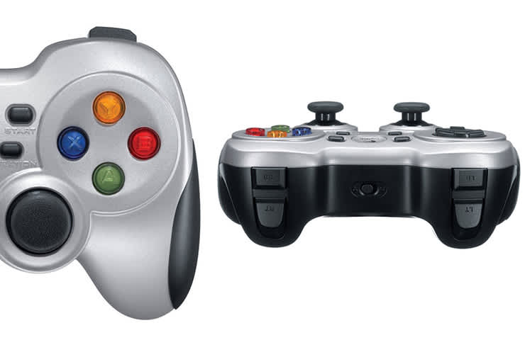 Logitech Gamepad Wireless Rumble F710 