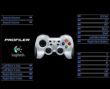 Logitech Gamepad Wireless Rumble F710