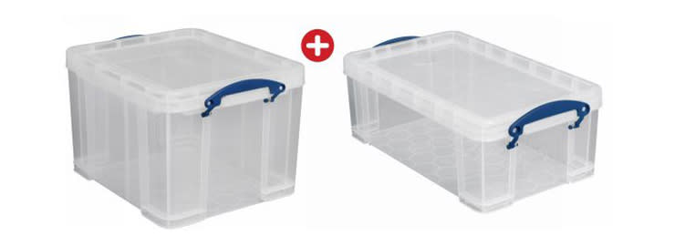 SET 35L + 9L BOXES TRANSPARENT
