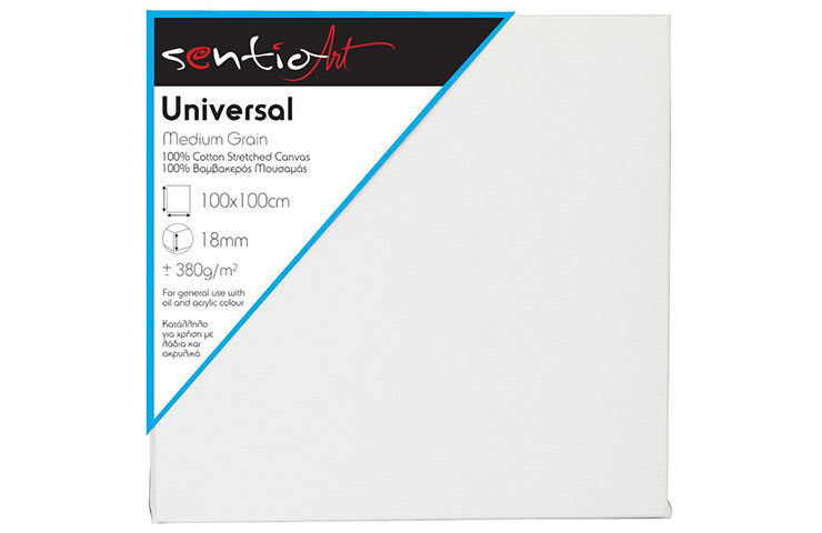 Sentio Τελάρο Σφηνωτό Universal 100x100cm