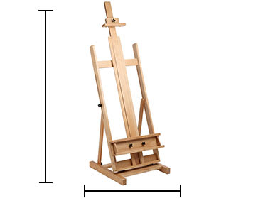 Sentio Καβαλέτο Studio με Βάση Διαστάσεις 