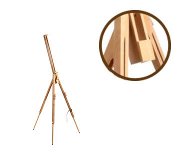 Sentio Καβαλέτο Υπαίθρου Ξύλινο Υλικό