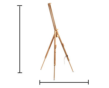 Sentio Καβαλέτο Υπαίθρου Ξύλινο Διαστάσεις 