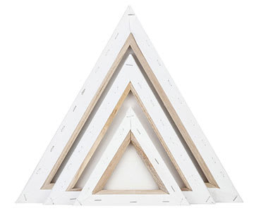 Sentio Τελάρα Τριγωνικά 3 τεμ.