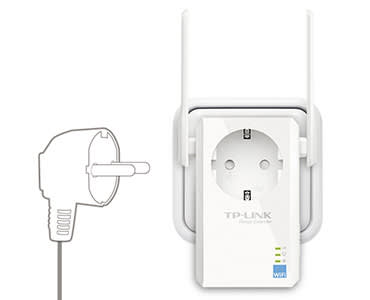 TP-Link Wireless N 300Mbps Range Extender Socket