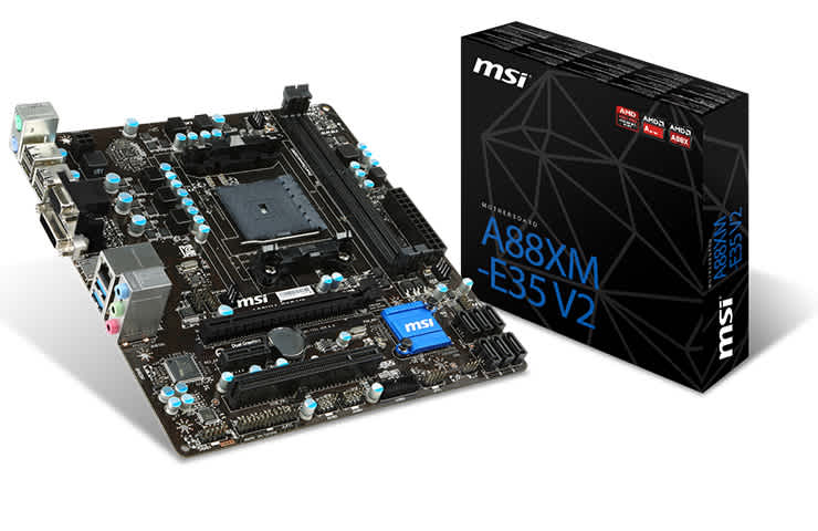 MB MSI A88XM-E35 V2 (FM2+/DDR3/A88X/ATX)