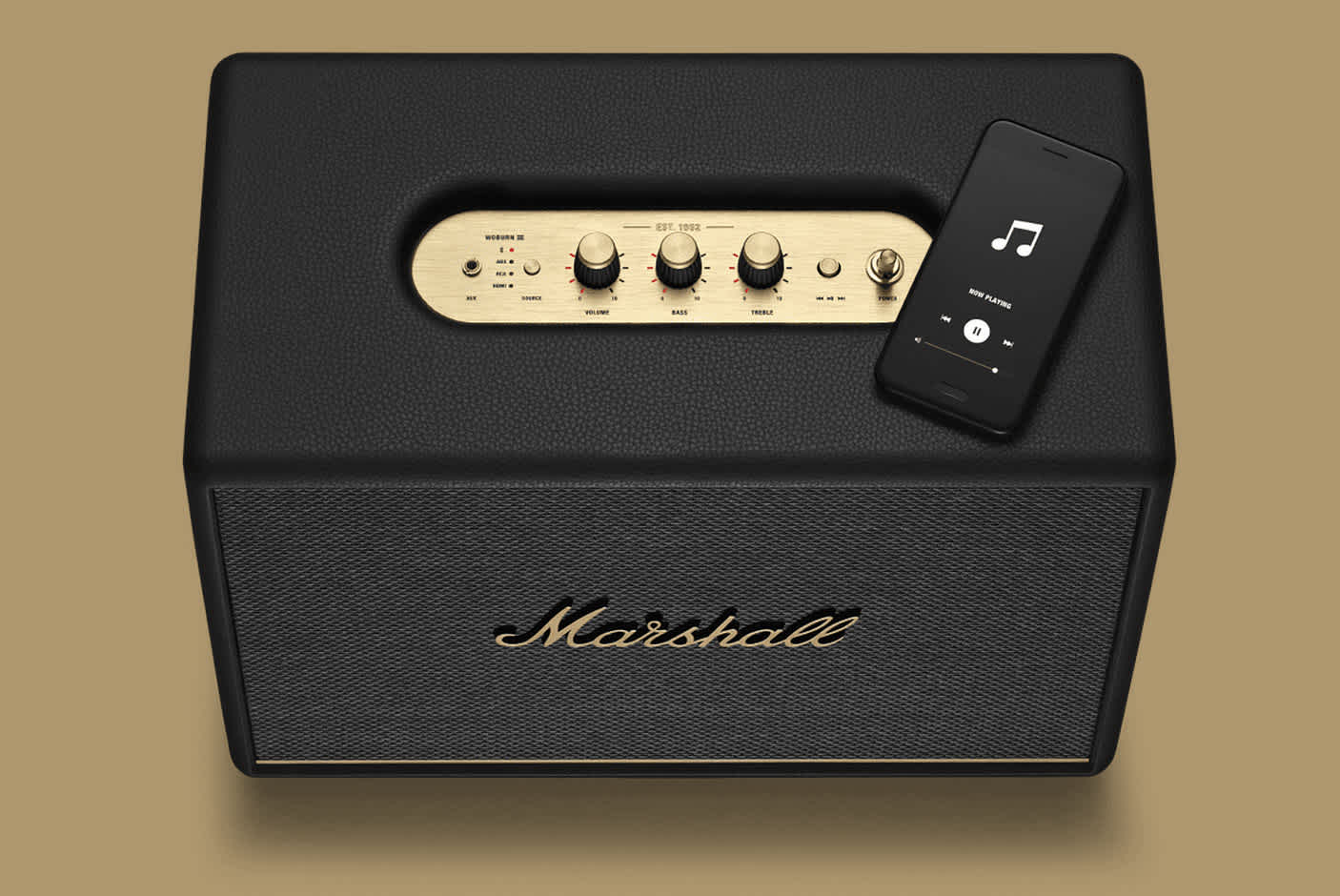 Marshall Woburn 3 BT Speakers - Black – Imagine Store -09/02/2026 Marshall woburn3