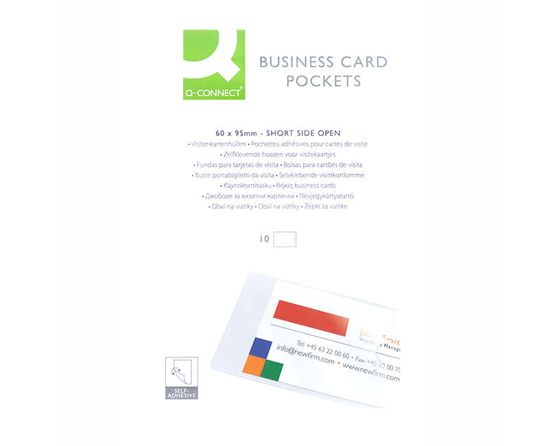 ΑΥΤΟΚΟΛ. ΘΗΚΕΣ ΚΑΡΤΩΝ 95Χ60mm(10TEM)