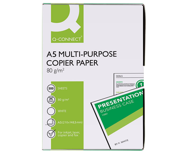φωτοτυπικό χαρτί Q-Connect A5