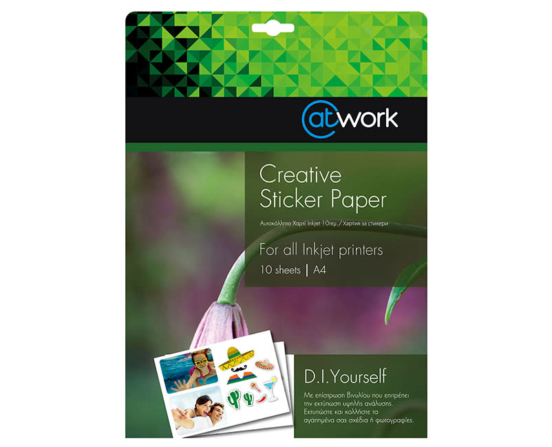 @Work Χαρτί Εκτύπωσης Creative Sticker