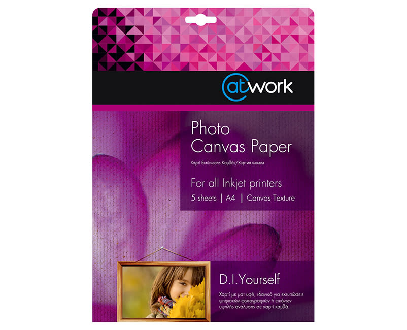 @Work Χαρτί Εκτύπωσης Καμβάς
