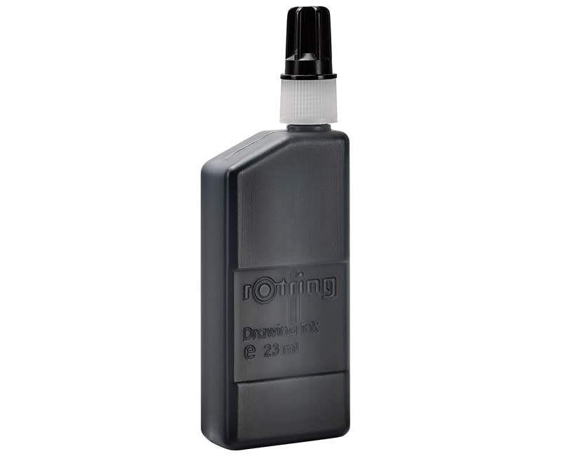 ΜΕΛΑΝΙ ΓΡΑΜΜΟΓΡΑΦΩΝ ROTRING 23ML ΜΑΥΡΟ