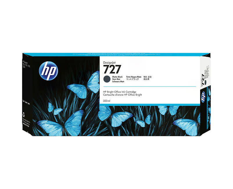 Μελάνι HP 727 Matte Black 300ml