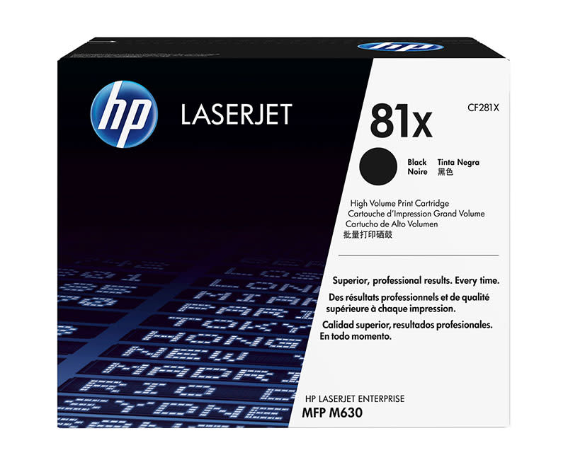 Toner HP 81X Black