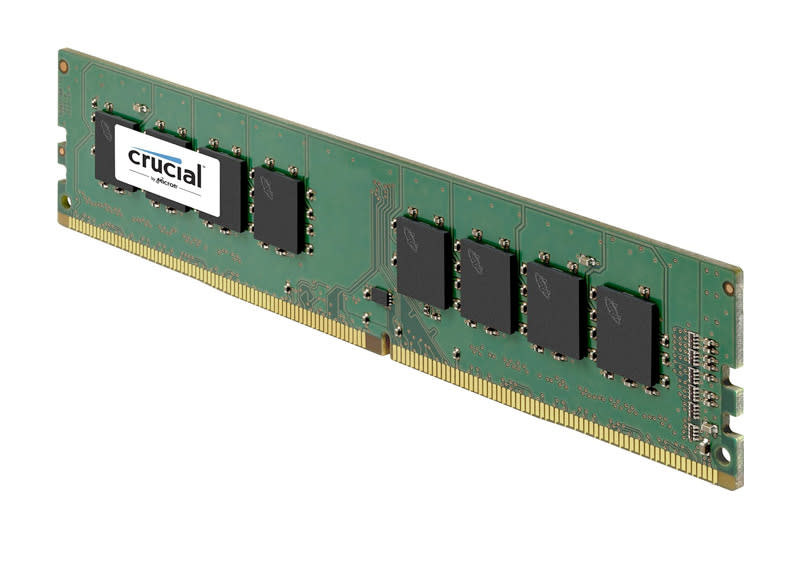 2541637 RAM Desktop Crucial 4GB 2400MHz DDR4