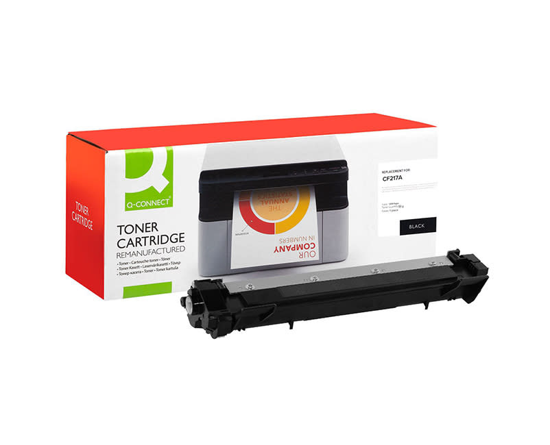 Toner Q-Connect CF217A Black
